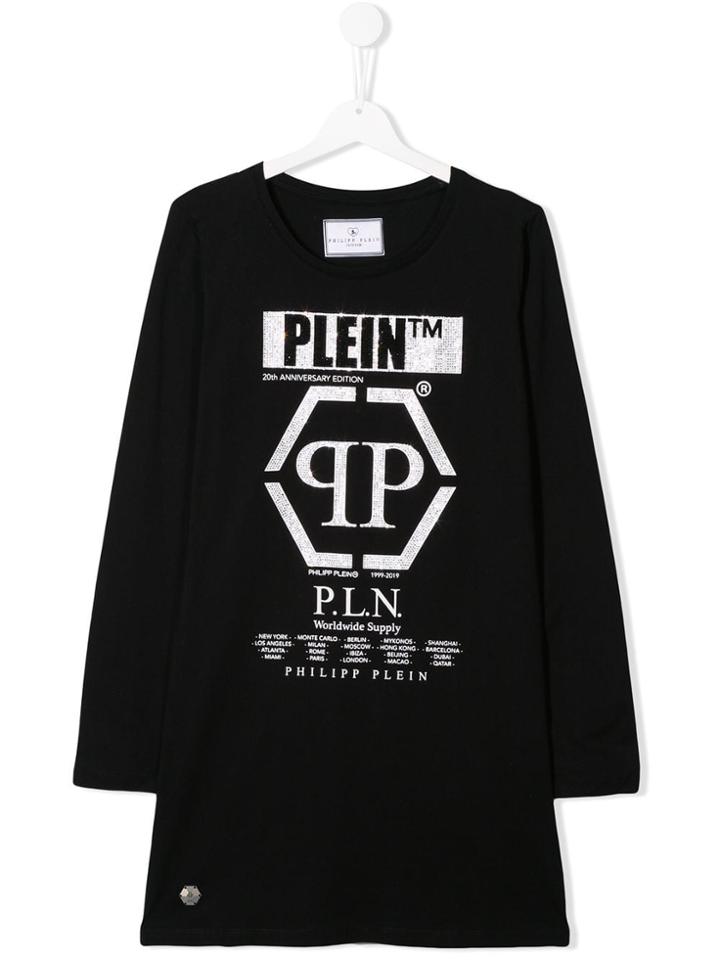 Philipp Plein Junior Teen 20th Anniversary Edition Jersey Dress -