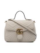 Gucci Small Marmont Shoulder Bag - White