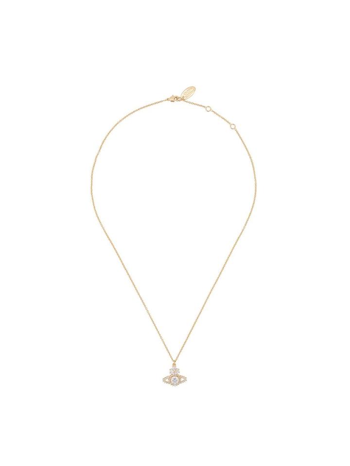 Vivienne Westwood Orb Drop Necklace - Gold