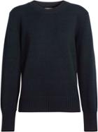 Burberry Archive Logo Appliqué Cashmere Sweater - Blue