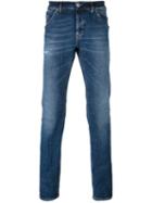 Dondup Slim Leg Jeans, Men's, Size: 36, Blue, Cotton/spandex/elastane