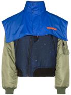 Duran Lantink A1 Space Bomber Jacket - Blue