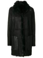 Belstaff Reversible Shearling Jacket - Black