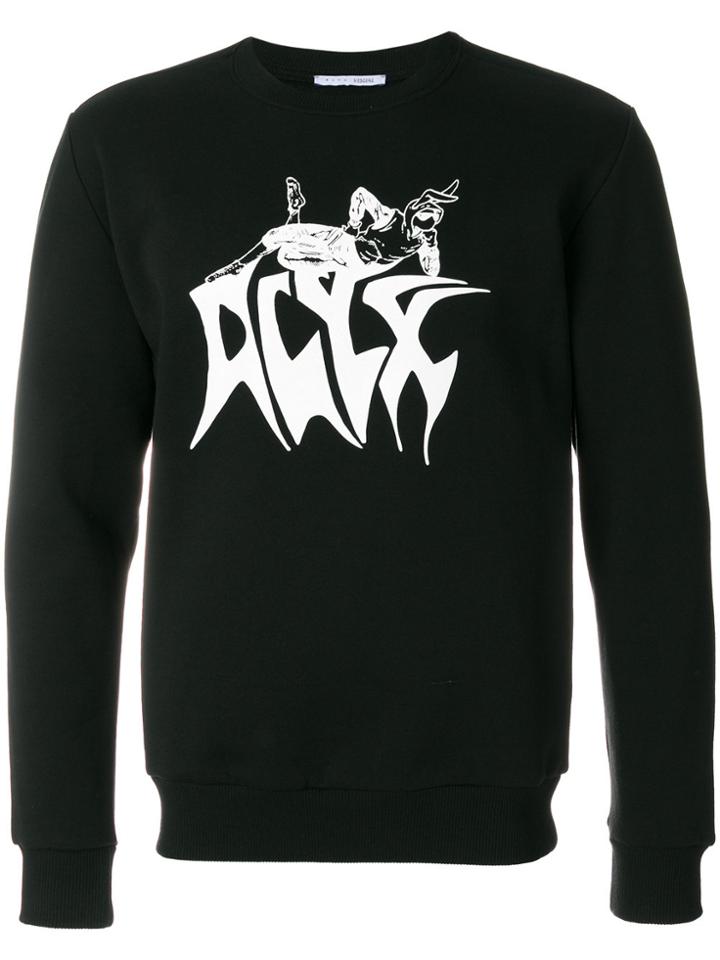 Alyx Graphic Print Sweatshirt - Black