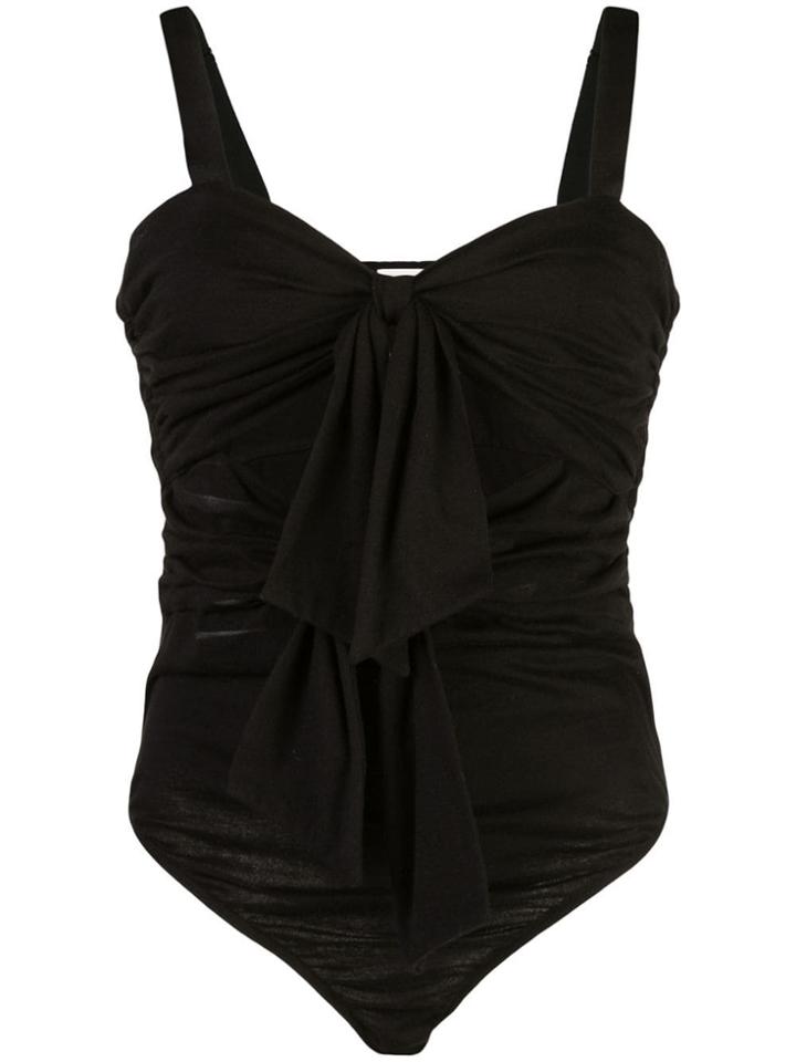 Cinq A Sept Athena Bodysuit - Black