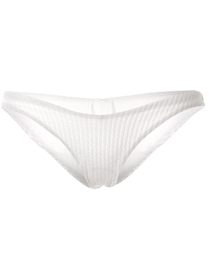 Duskii Miami Hawaiian Bikini Bottom - White