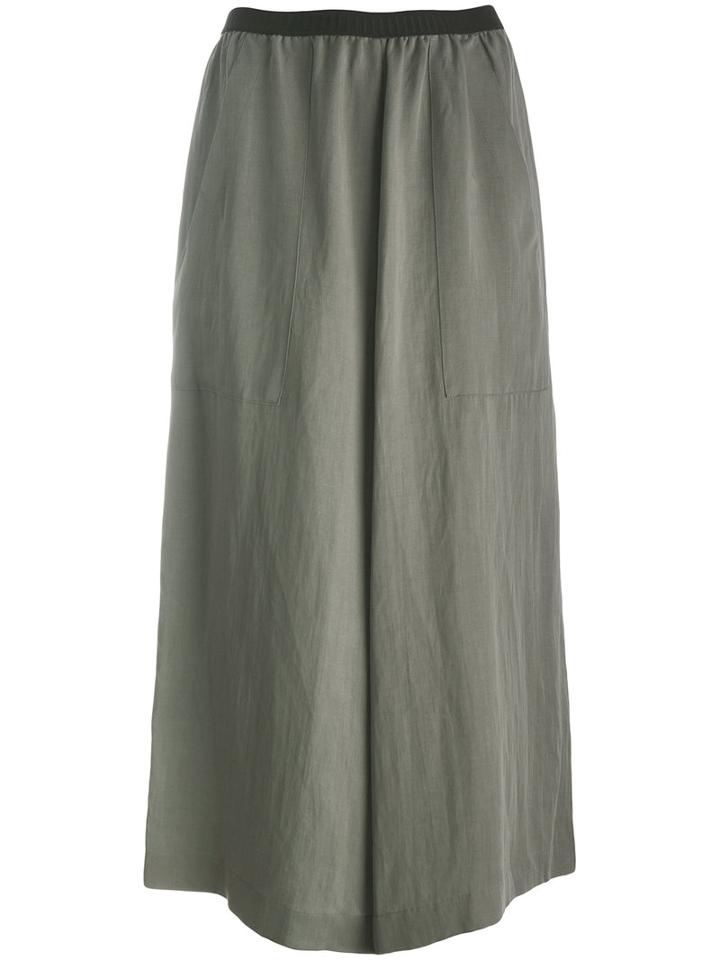 Antonio Marras - Cropped Trousers - Women - Lyocell/linen/flax - 2, Grey, Lyocell/linen/flax