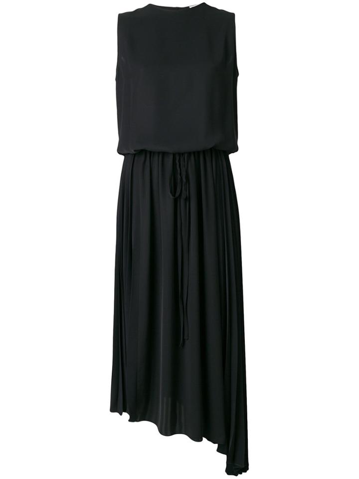 Jil Sander Asymmetric Hem Dress - Black