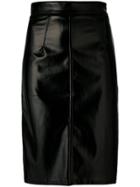 Fiorucci Vinyl Mini Skirt - Black