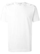 Comme Des Garçons Shirt 'stars' Shoulder T-shirt, Men's, Size: Medium, White, Cotton