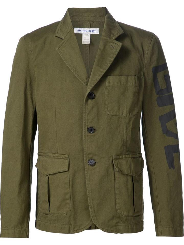 Comme Des Garçons Shirt Patch Pocket Blazer