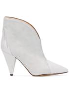 Isabel Marant Archee Ankle Boots - White