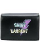 Saint Laurent Eclair Bi-fold Wallet - Black