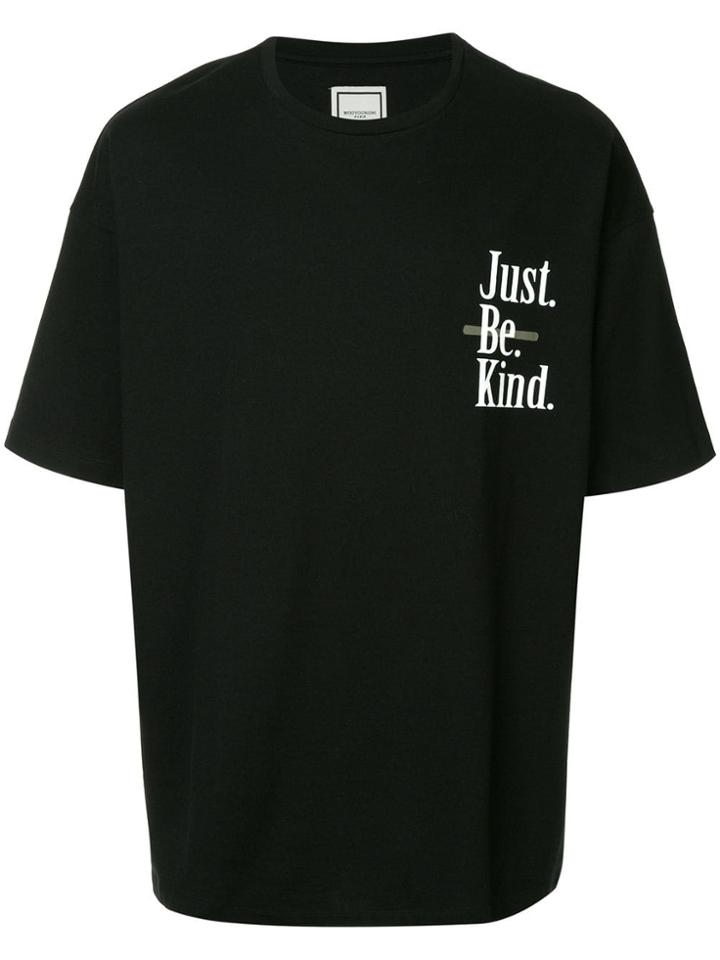 Wooyoungmi Printed T-shirt - Black