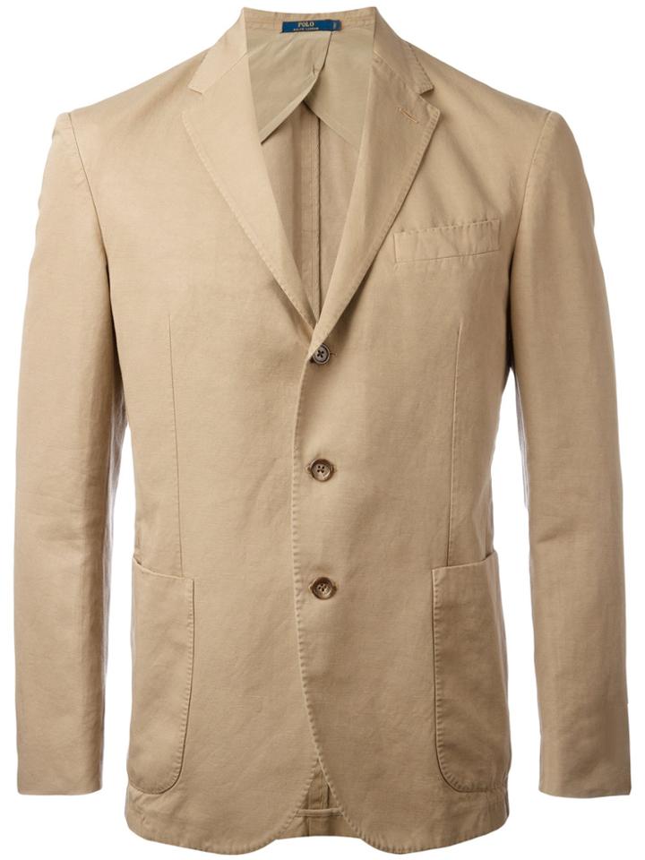 Polo Ralph Lauren Classic Blazer - Nude & Neutrals