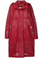 Pihakapi Designer Hooded Coat - Red