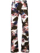 Palm Angels Eagles Print Jeans - Blue