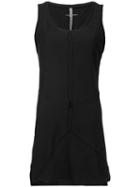 First Aid To The Injured - Sphenoid Tank Top - Women - Cotton - 4, Black, Cotton