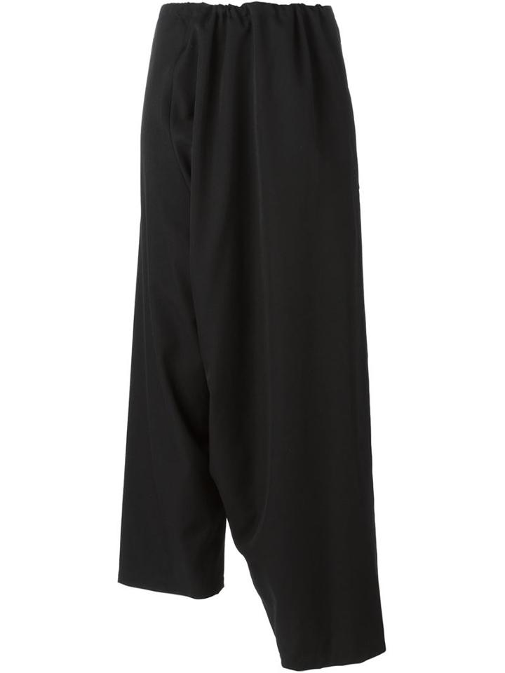Yohji Yamamoto Asymmetric Leg Trousers