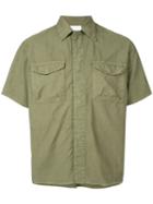 John Elliott Short Sleeve Shirt - Green