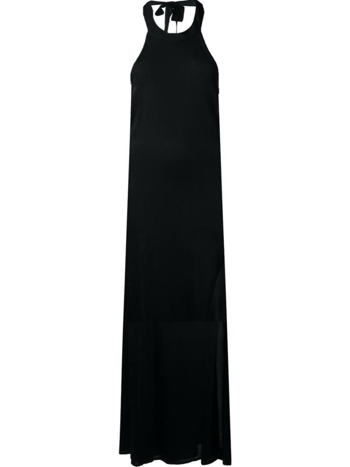 Dsquared2 Open Back Dress, Women's, Size: Medium, Black, Viscose