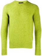 Prada Shetland Virgin Wool Jumper - Green