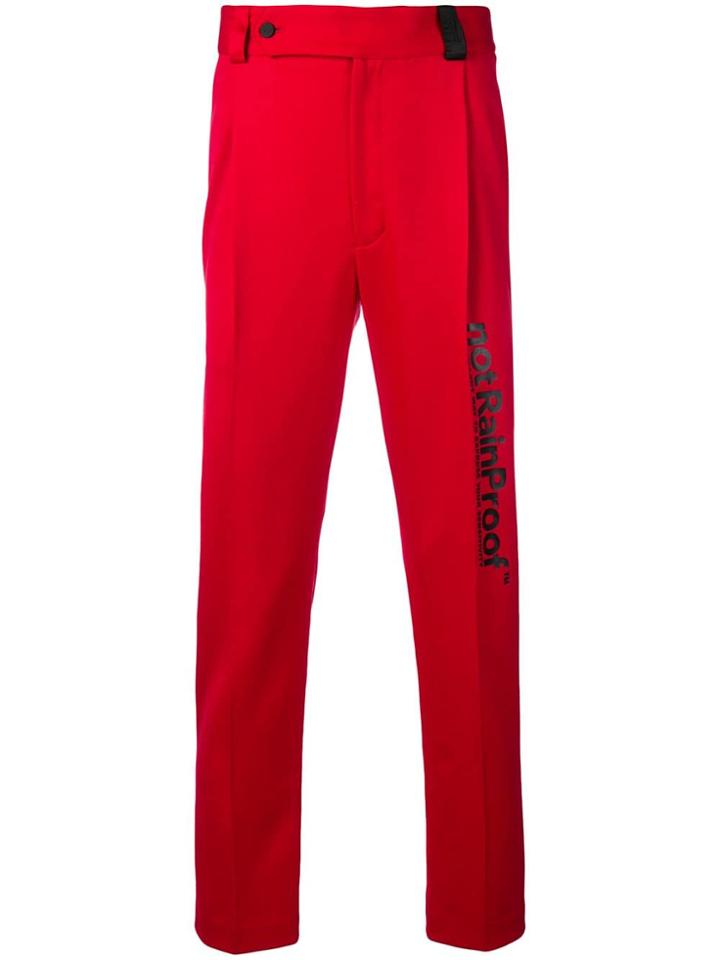 Styland Not Rain Proof Trousers - Red