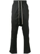 Rick Owens Drkshdw Drop Crotch Trousers, Men's, Size: Medium, Black, Nylon