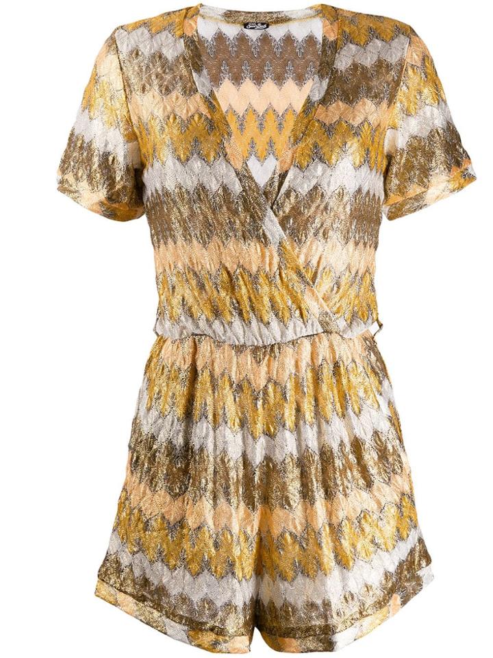 Mc2 Saint Barth Sandy Playsuit - Neutrals