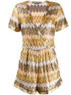 Mc2 Saint Barth Sandy Playsuit - Neutrals