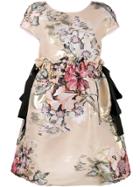 Fendi Floral Fil Coupé Mini Dress - Multicolour