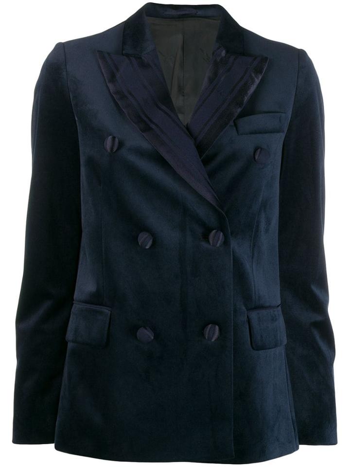 Golden Goose Double Buttoned Blazer - Blue