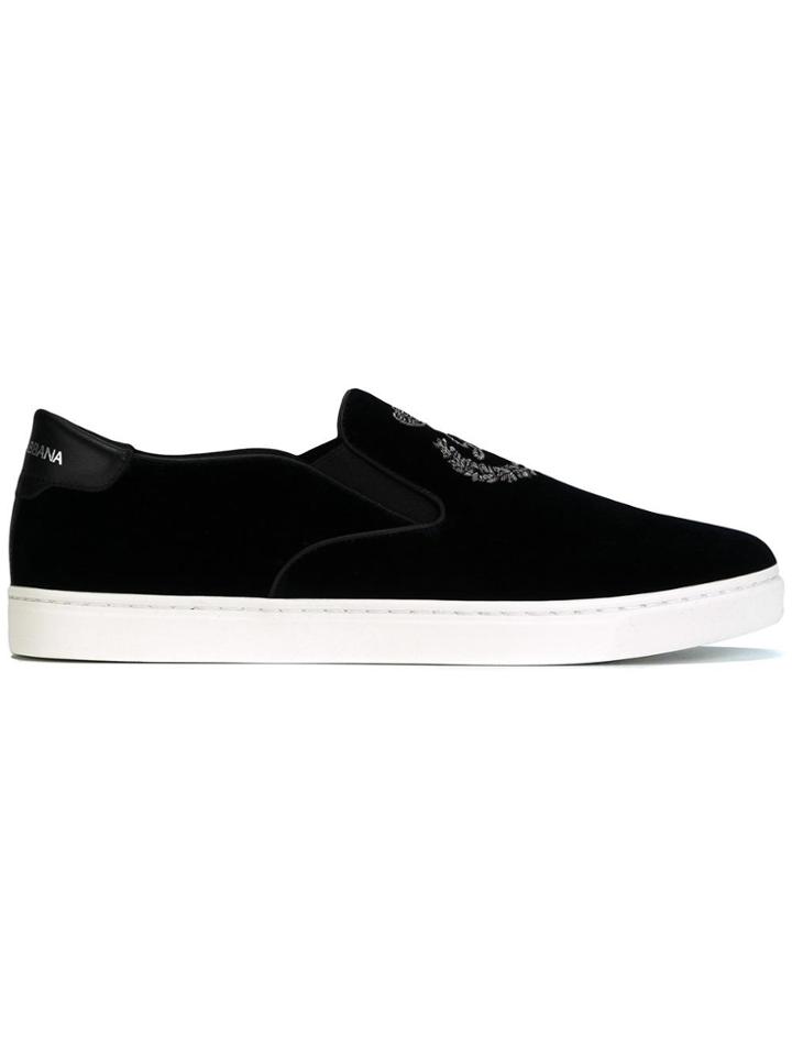 Dolce & Gabbana London Slip-on Sneakers - Blue