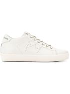 Leather Crown W-iconic Sneakers - White