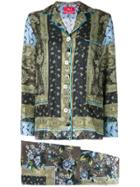 F.r.s For Restless Sleepers Poseidone Printed Suit - Green