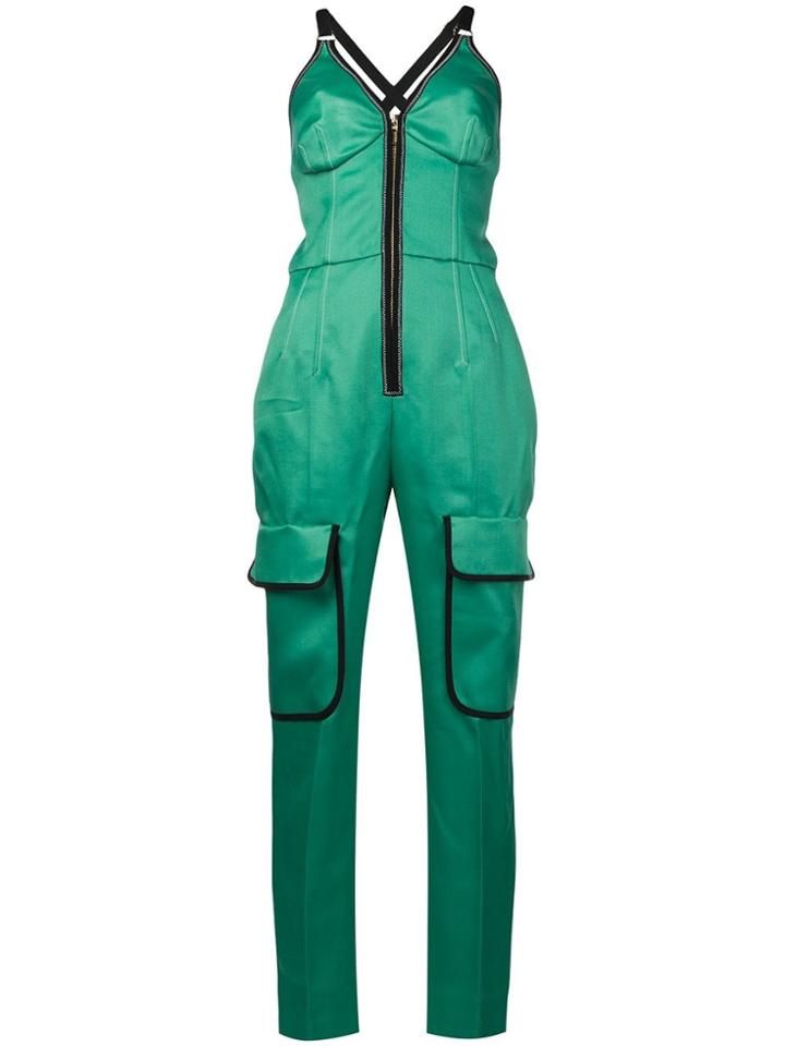 Emilio Pucci Zipped Up Jumpsuit - Green
