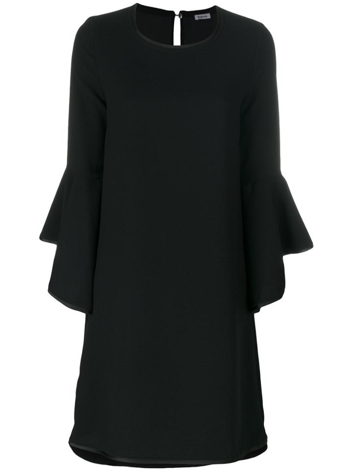 P.a.r.o.s.h. Flounce Sleeve Dress - Black