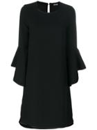 P.a.r.o.s.h. Flounce Sleeve Dress - Black