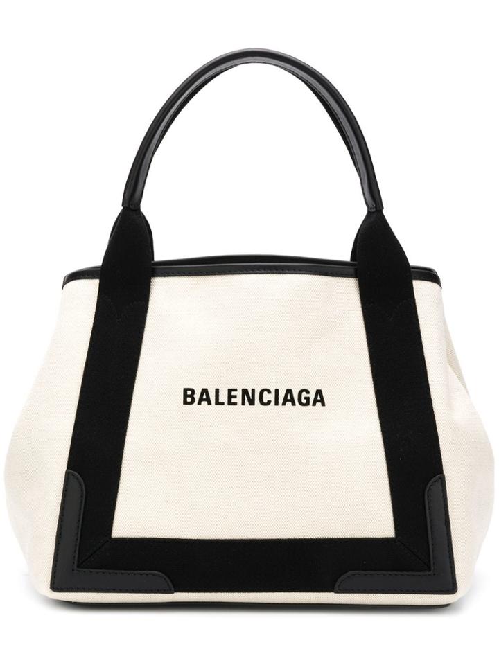 Balenciaga Cabas S Tote - Neutrals