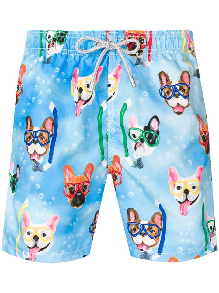 Mc2 Saint Barth Frenchie Swim Shorts - Blue