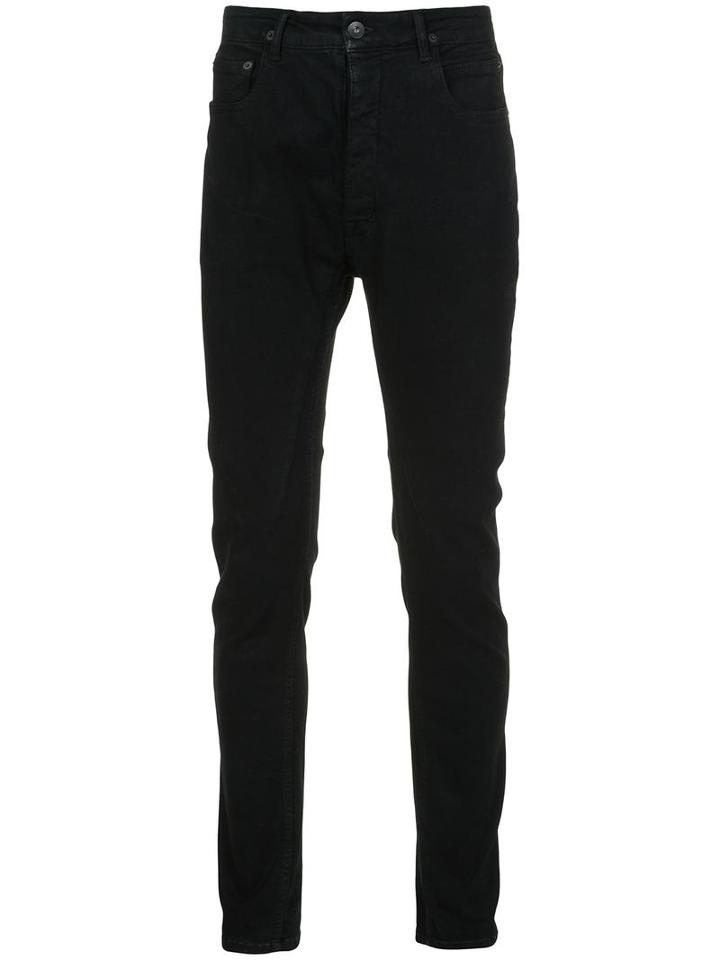 Rick Owens Drkshdw Skinny Jeans, Men's, Size: 38, Black, Cotton/spandex/elastane