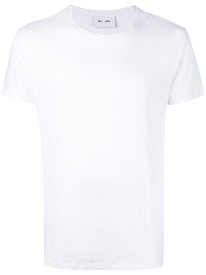 Harmony Paris - Tavin T-shirt - Men - Linen/flax - S, White, Linen/flax