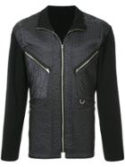 Issey Miyake Vintage Panelled Quilted Jacket - Black