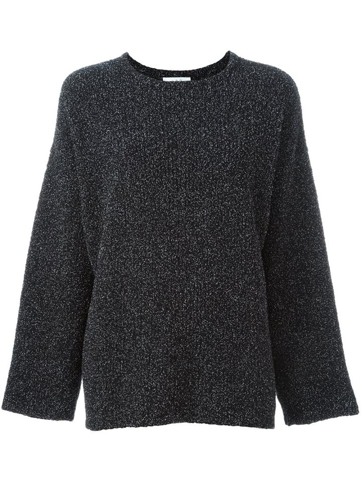 Iro 'walton' Sweater, Women's, Size: Small, Black, Cotton/viscose/wool/polyimide
