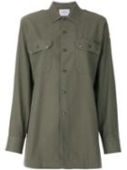 Forte Dei Marmi Couture Embroidered Back Shirt - Green