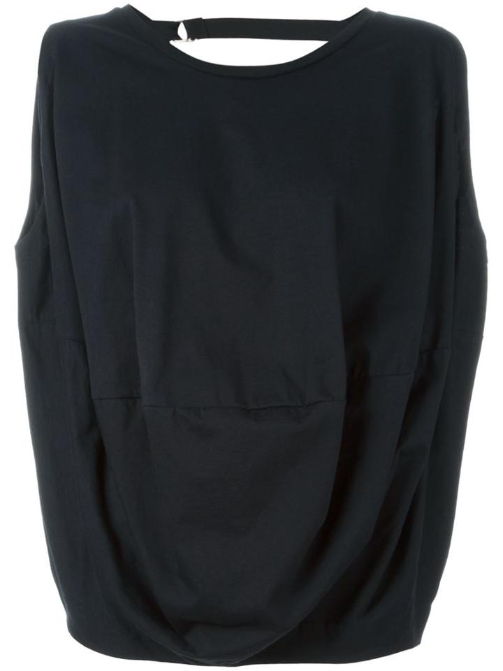 Vivienne Westwood Anglomania Sleeveless Draped Blouse