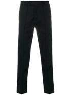 Gcds Contrasting Side Panel Trousers - Black