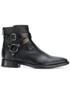 Dolce & Gabbana Buckled Ankle Boots - Black