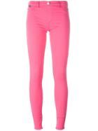 Love Moschino Skinny Jeans, Women's, Size: 27, Pink/purple, Cotton/spandex/elastane