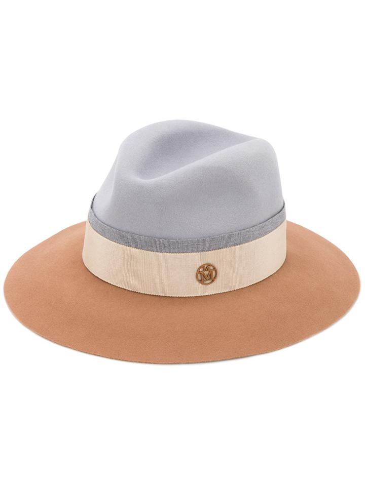 Maison Michel Henrietta Hat - Grey